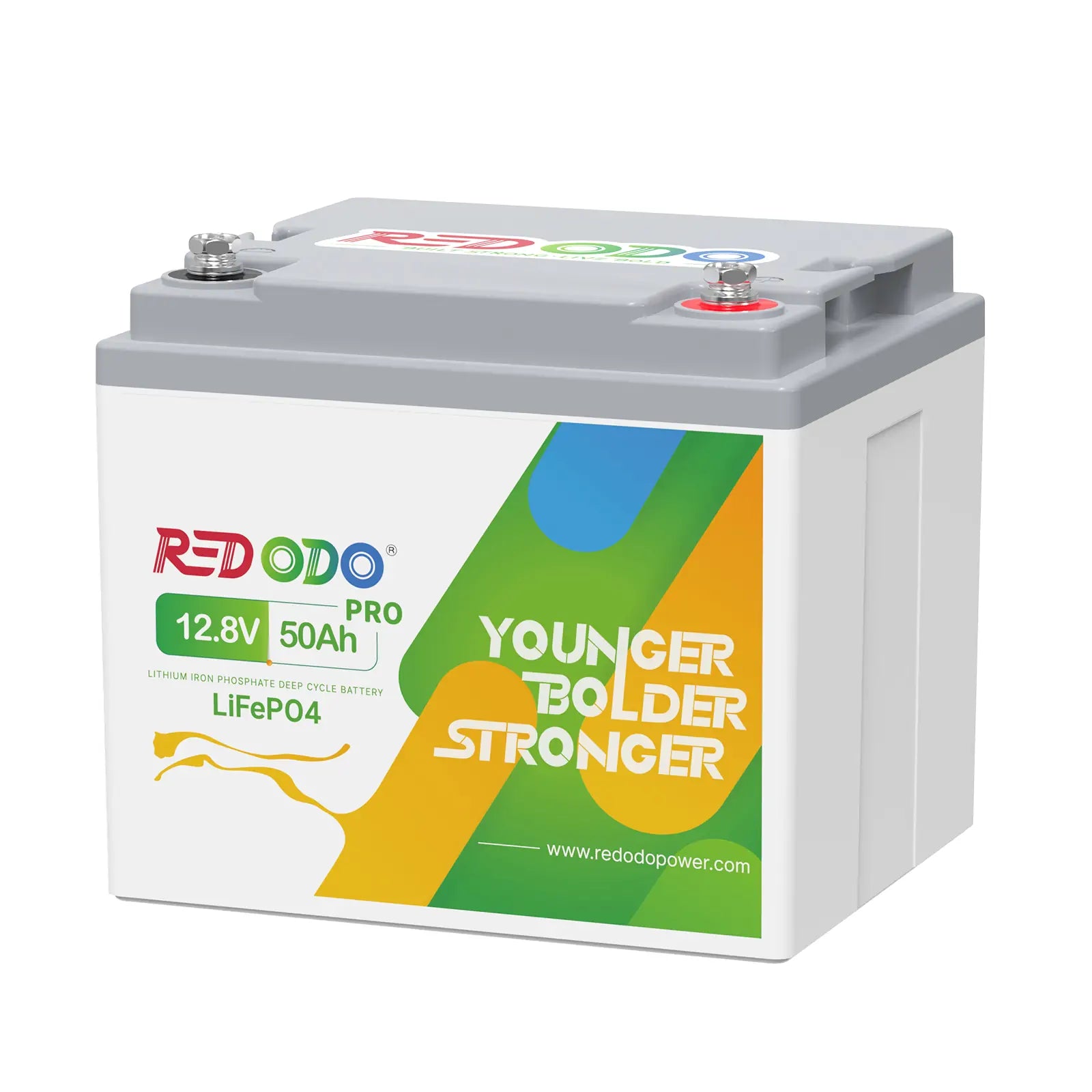 Redodo 24V 100Ah LiFePO4 Lithium Battery for Trolling Motor RV Off-grid  Solar