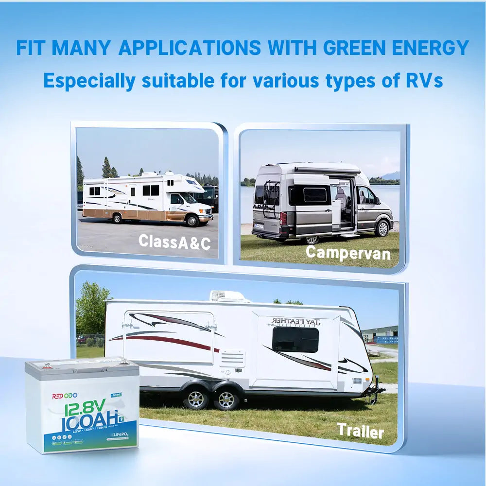 mini bluetooth battery for RV camper