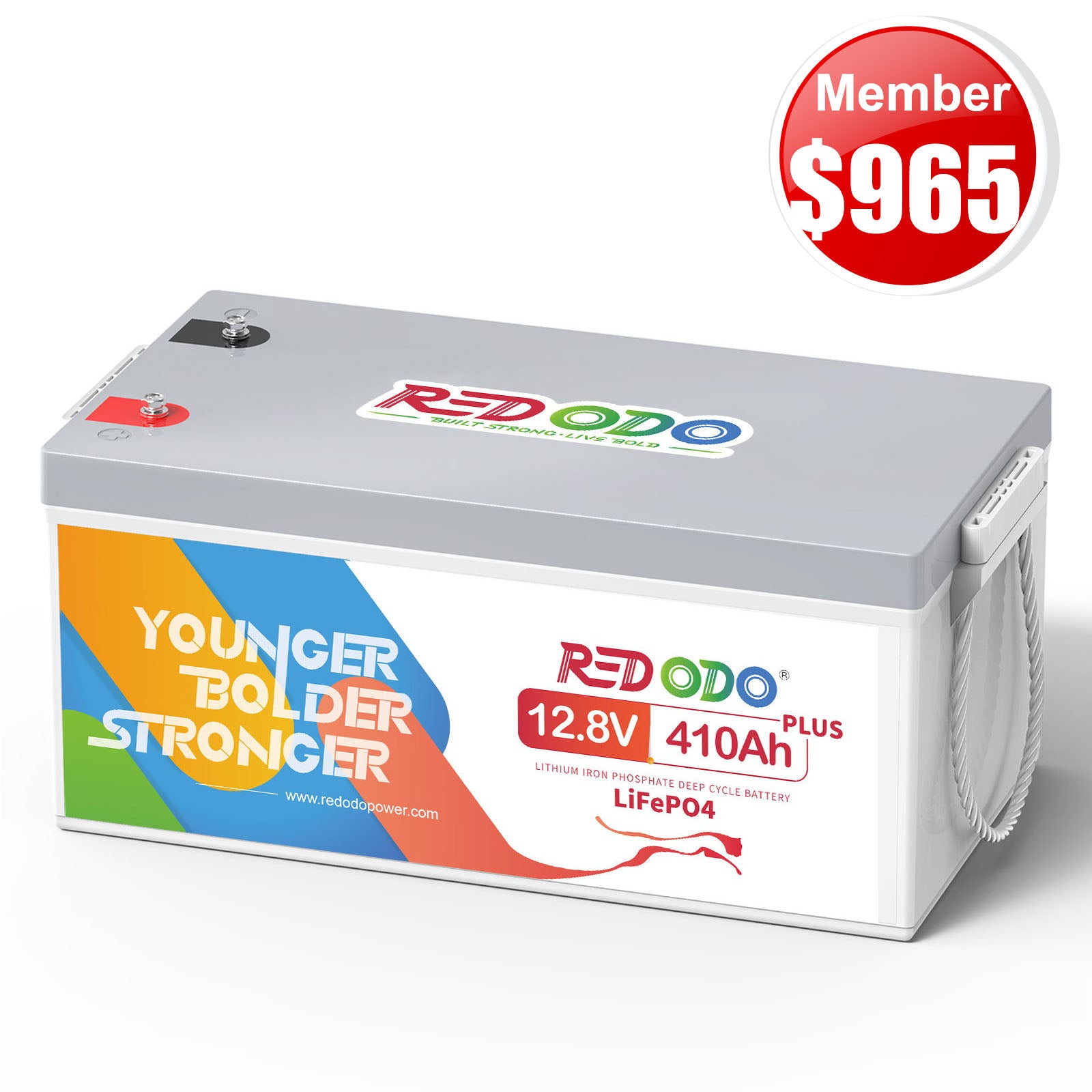 🎄【Xmas Member Price $965】Redodo 12V 410Ah Lithium LiFePO4 Battery: Budget-Friendly Powerhouse