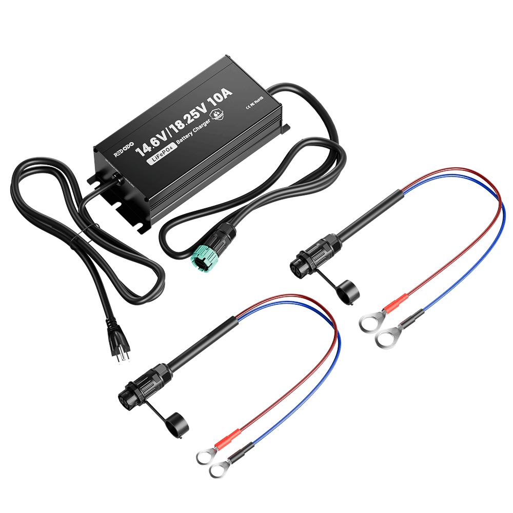 Redodo 14.6V/18.25V 10A Lithium Battery Charger