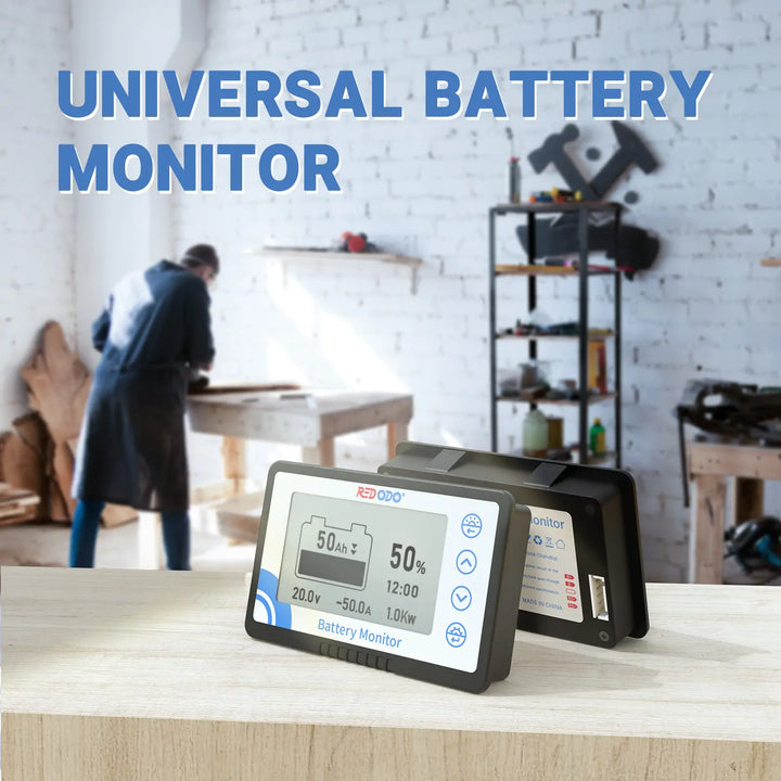 12V lithium battery monitor