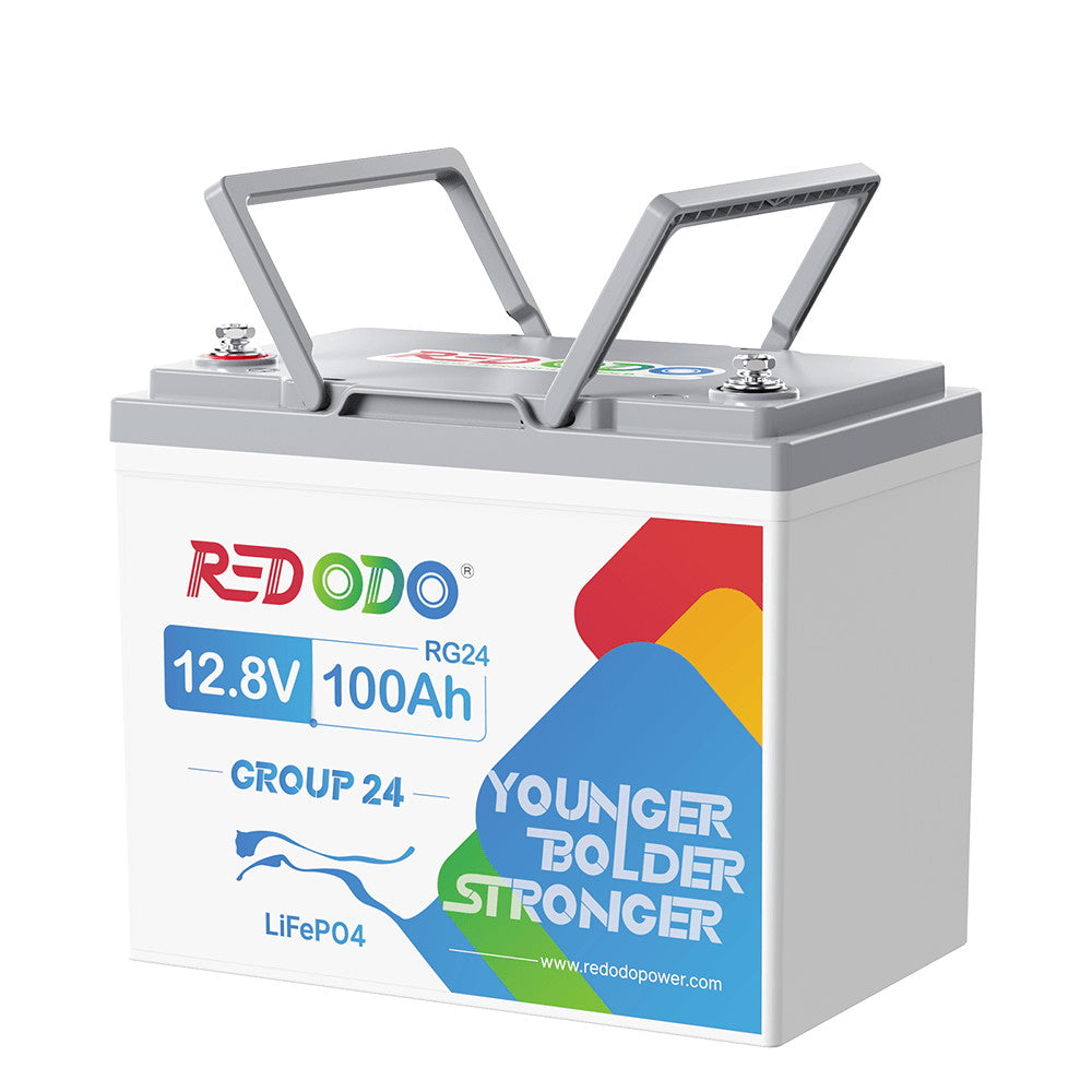 Redodo 12V 100ah group 24 lithium battery