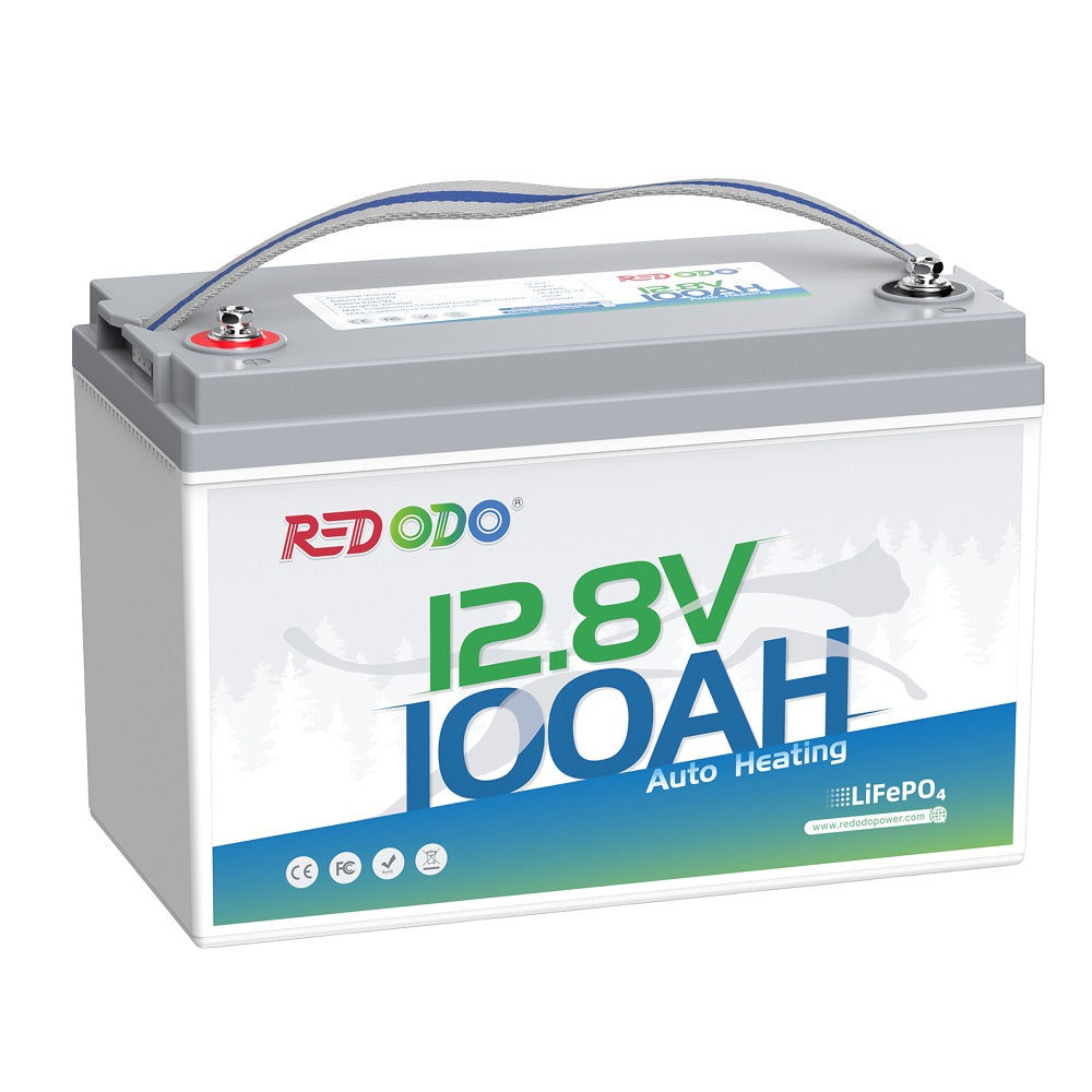 Redodo 12V 100Ah Self-Heating Lithium Battery new version