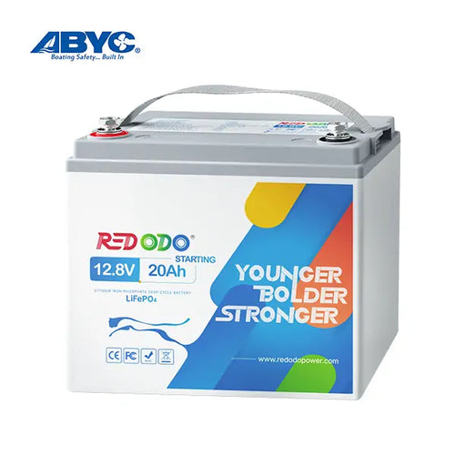 Redodo 12V 20Ah marine cranking battery