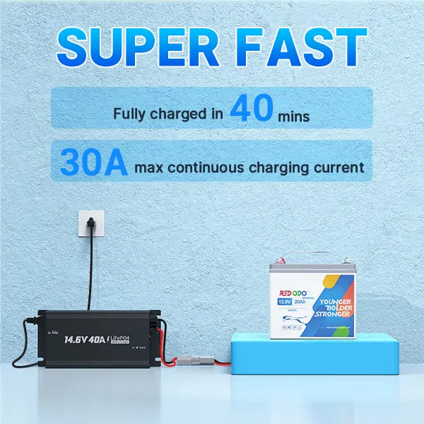 fast-charging marine cranking battery