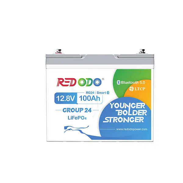 Redodo Group 24 lithium battery with bluetooth