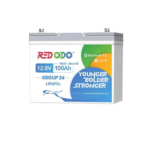 Redodo Group 24 lithium battery bluetooth