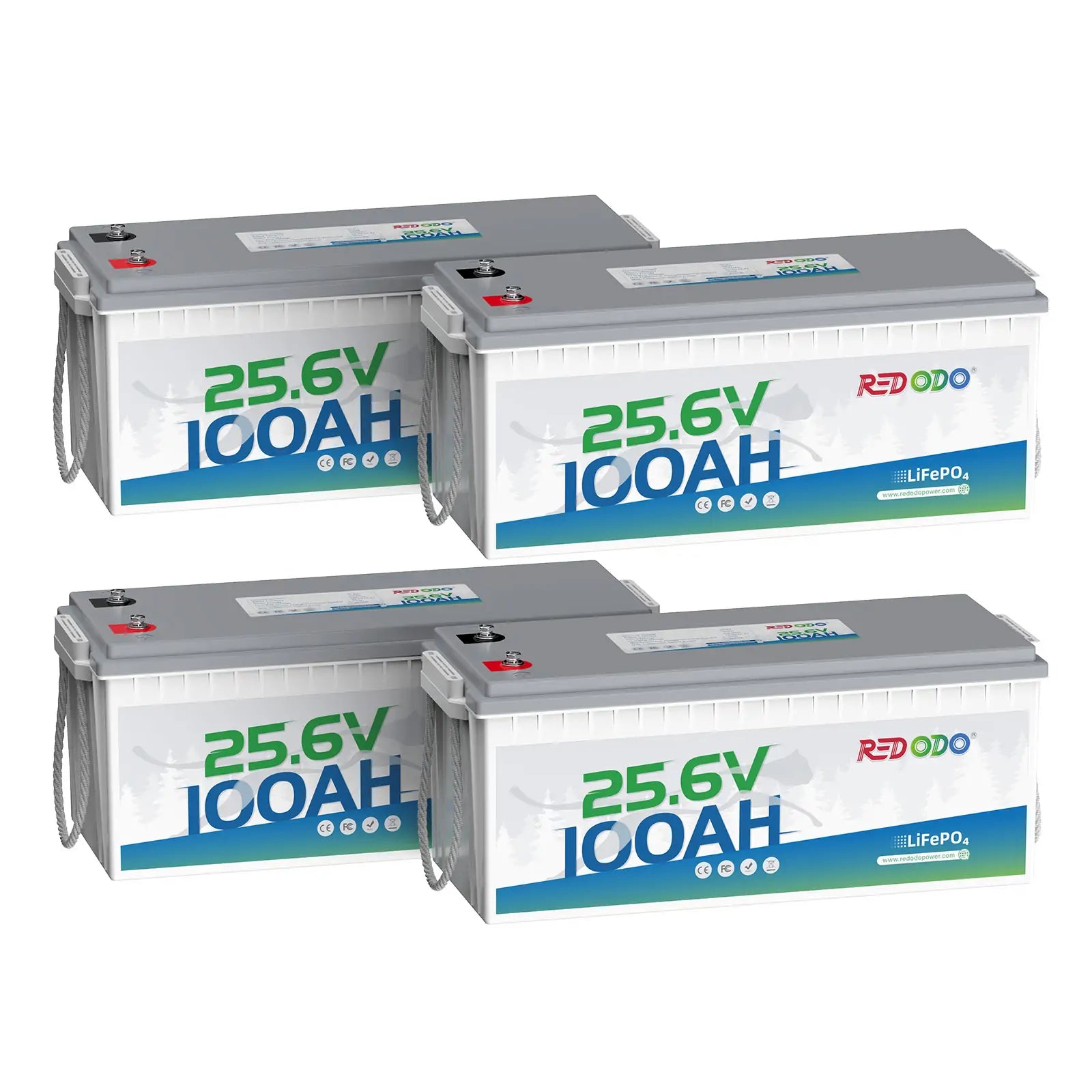 Redodo 24V 100Ah lithium ion battery