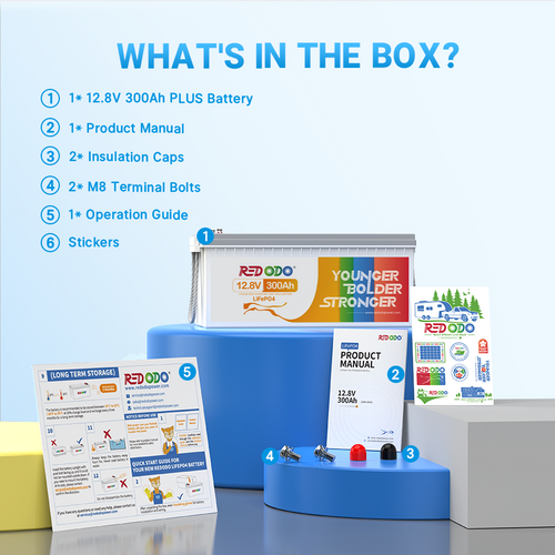 Redodo 12V 300Ah Lithium Battery services
